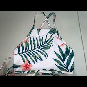SHEIN Full Coverage Bikini Top